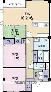 グランヴィア花岡【2階】の間取り