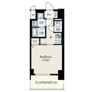 SーRESIDENCE浄心EAST【10階】の間取り