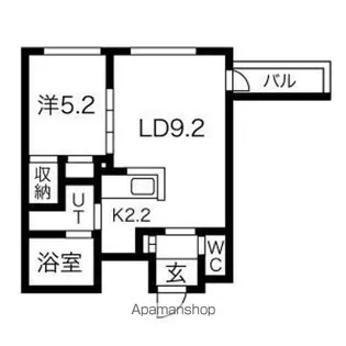 COCO【3階】の間取り