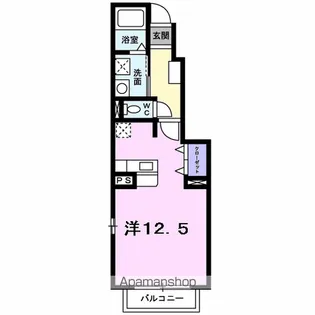 アバンツァート社台【1階】の間取り