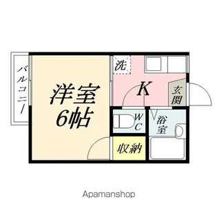 トピア国富けやき通り【1階】の間取り