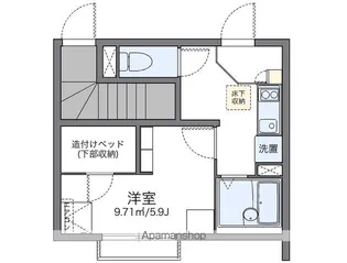 レオネクスト真畔町【105号室】の間取り