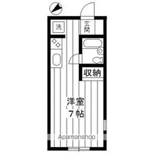 カーサグリス【1階】の間取り