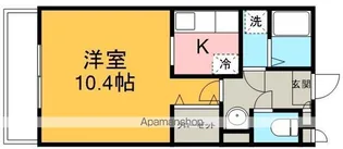 PLAZA Y.K【4階】の間取り