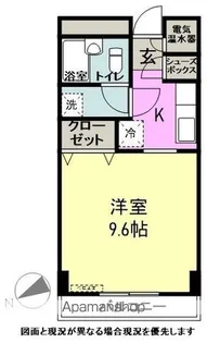 フォレストモール【306号室】の間取り