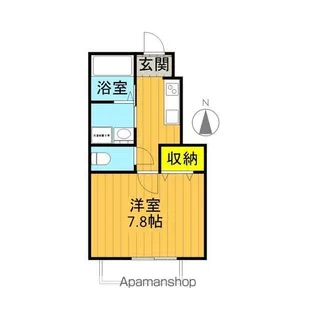 リトスメラン咲田Ⅲ【1階】の間取り