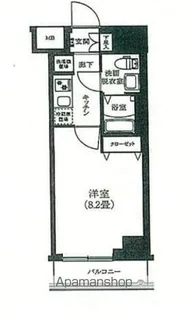 アイル プレミアム東京押上ノース【2階】の間取り