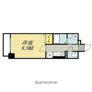 アルコバレーノ【5階】の間取り