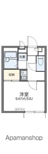レオパレスケンティフォーリア【1階】の間取り