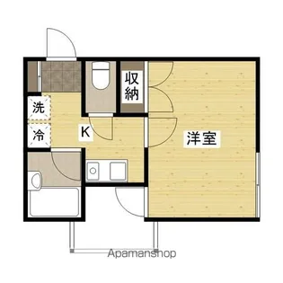 メゾン祇園ヶ丘【1階】の間取り