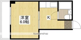 シリウス東平塚【3階】の間取り