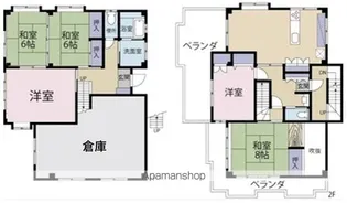 クロノス水元【101号室】の間取り