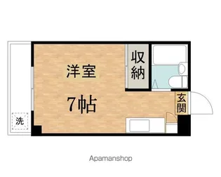 フラット連光寺C【106号室】の間取り