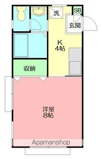 シーサイドストリート【2階】の間取り