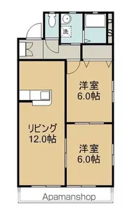 ディアスロゼ【103号室】の間取り