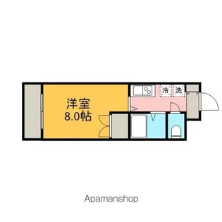 STUDENTVILLAGEHAIKONSU【212号室】の間取り