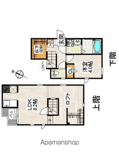CB弥生フィオーレ【101号室号室】の間取り