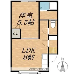 グレイス86(A棟)【2階】の間取り