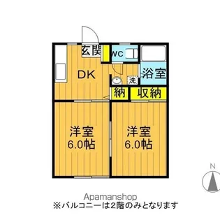 コーポ伊藤NO.1【113号室】の間取り