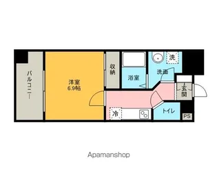 サヴォイテンジンクォーター【4階】の間取り