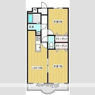 プラムスクエア【1階】の間取り
