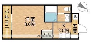 ジョイ高丘【2階】の間取り