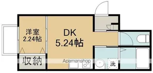 アビリア南小泉【1階】の間取り