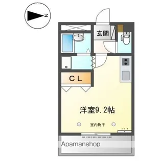ハイツ御殿山【1階】の間取り