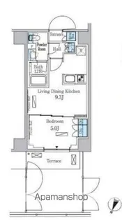 パークアクシス大塚サウスレジデンス【1階】の間取り