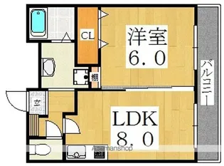 コンフォート・ソレイユ【1階】の間取り
