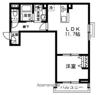 STU千葉中央【1階】の間取り