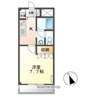 ルビコン【1階】の間取り