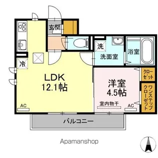 CALM【1階】の間取り