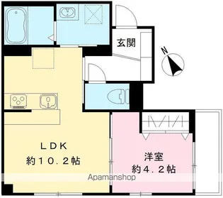 LE SOLEIL【1階】の間取り