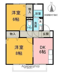 セジュールけやき【2階】の間取り