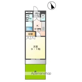ライム・ライフ【1階】の間取り