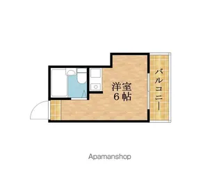 エムロード関目【301号室】の間取り