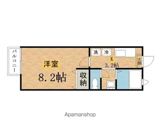 ライトヒルズ【205号室】の間取り
