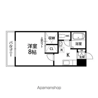 コスモハウス将監【202号室】の間取り