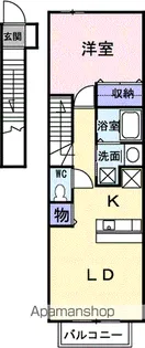 ETERNITY HOUSE【2階】の間取り