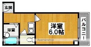 アンビエンス南旅籠【301号室】の間取り