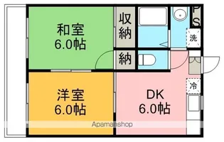 フジハイツⅢ【103号室】の間取り