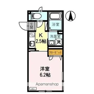 ハイツ吉田【1階】の間取り