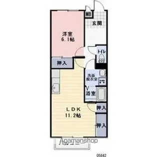 CREA DREAM【2階】の間取り