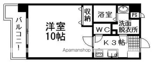 ルラシオン松山高砂【501号室】の間取り