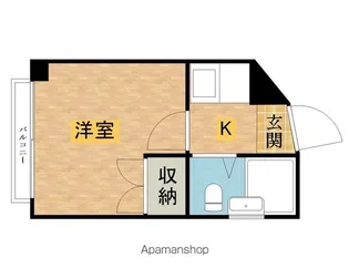 マルシンハイツ【2階】の間取り