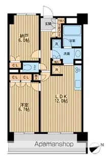 HF若林公園レジデンス【403号室】の間取り