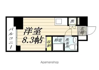神奈川県横浜市鶴見区生麦1丁目【マンション】の間取り