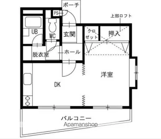 ハイツフォーレスト【2階】の間取り