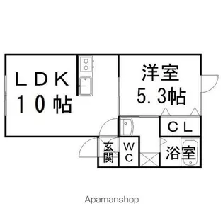 ランブラス【2階】の間取り